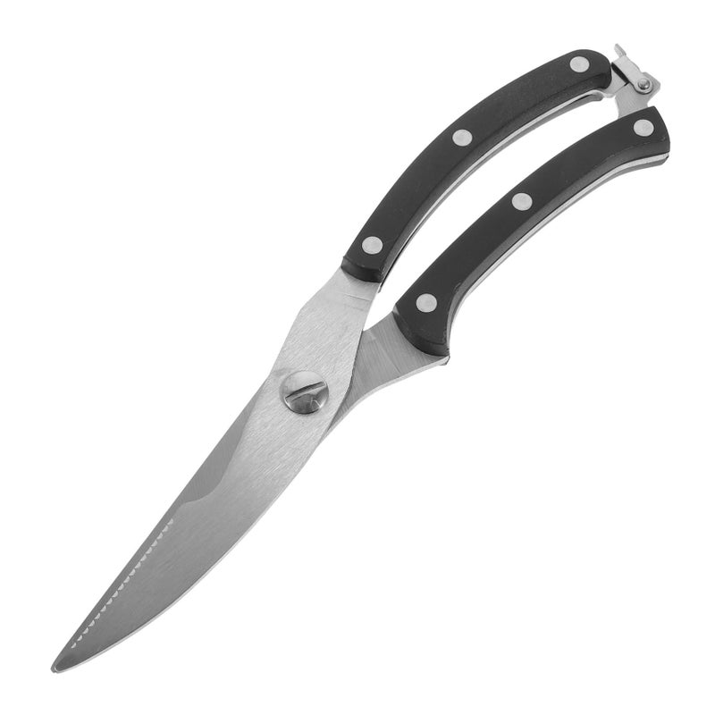 Heavy Duty Stainless Steel Kitchen Shears For Cutting Chicken Bone Meat Vegetables Seafood - Image 2