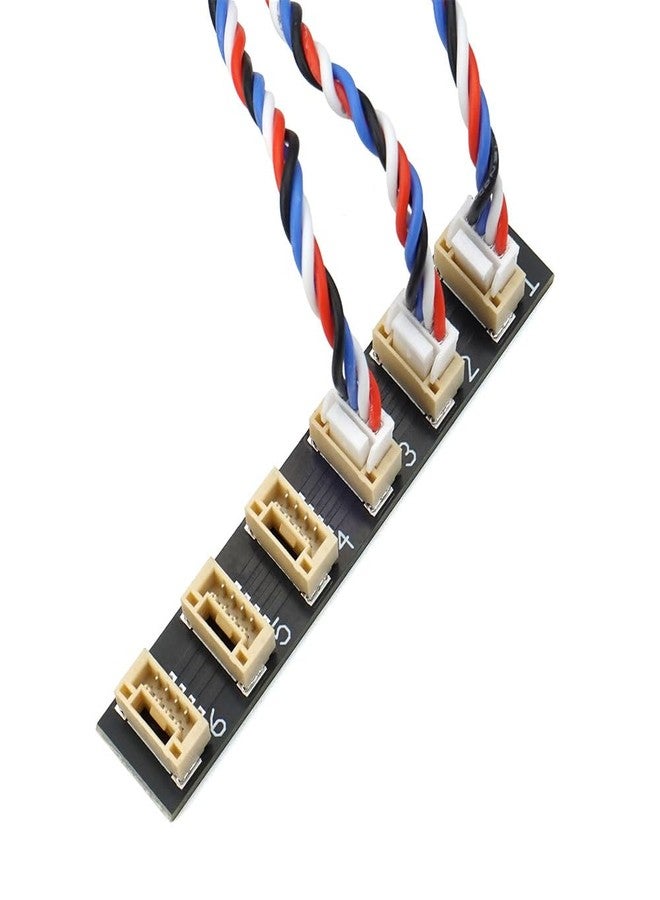 elechawk I2C CAN Bus Splitter for Pixhawk 6C 6X JST GH 1.25 4Pin 6 Ports Pixhawk 4 The Cube - Image 3