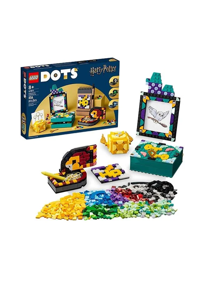 ليغو DOTS Hogwarts Desktop Kit 41811 DIY Craft Decoration Kit (856 Pieces)
