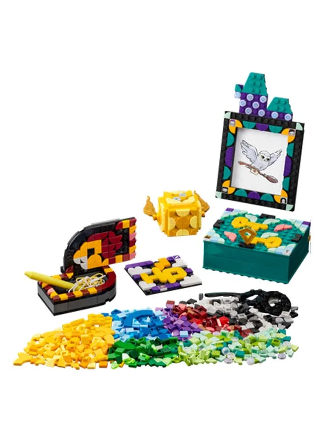 ليغو DOTS Hogwarts Desktop Kit 41811 DIY Craft Decoration Kit (856 Pieces)