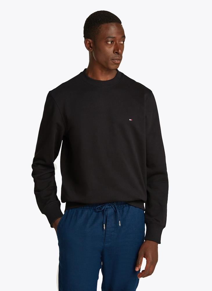 TOMMY HILFIGER Terry Crew Neck Sweatshirt - Image 1