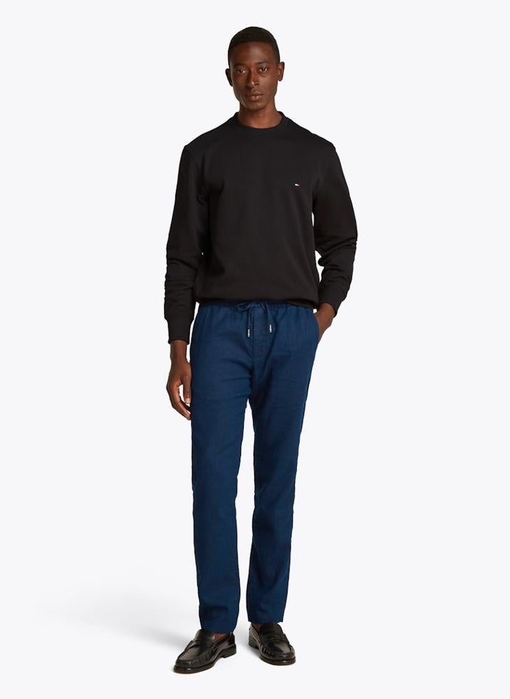 TOMMY HILFIGER Terry Crew Neck Sweatshirt - Image 4