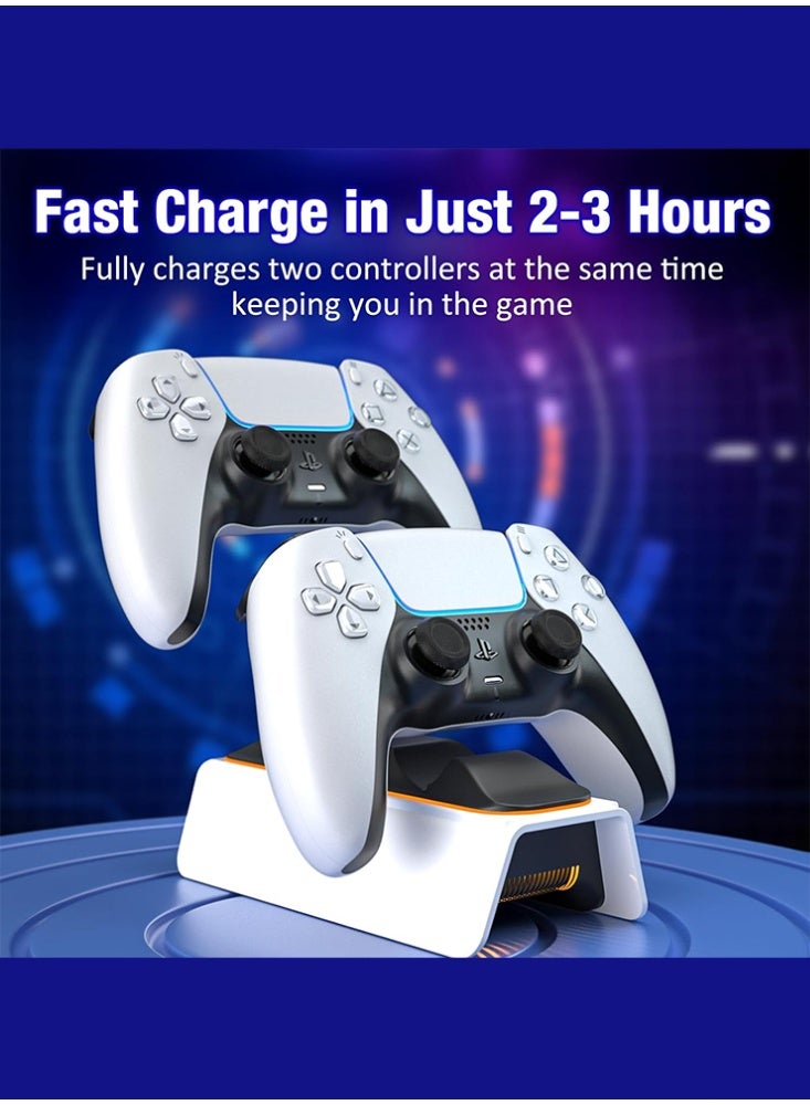 DOBE Fast DualSense PS5 Controller Charging Station with LED Indicators, Fast Charging Dock for Playstation 5 Controller  - Image 5