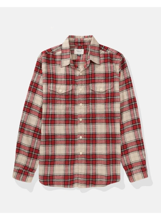 American Eagle AE Cozy Cabin Flannel