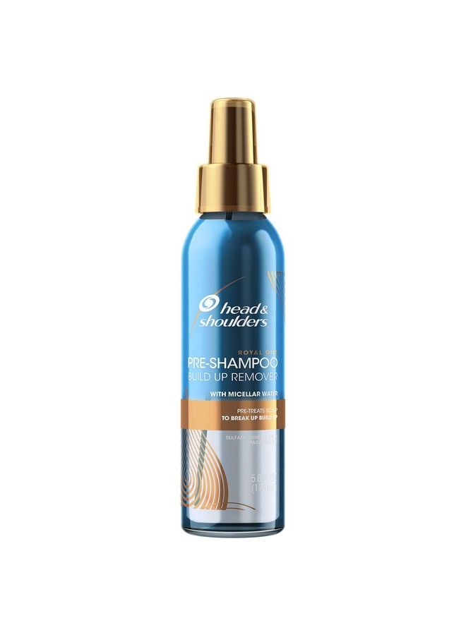 Head And Shoulders Royal Oils Preshampoo Build Up Remover With Micellar Water 5.8 Fl Oz