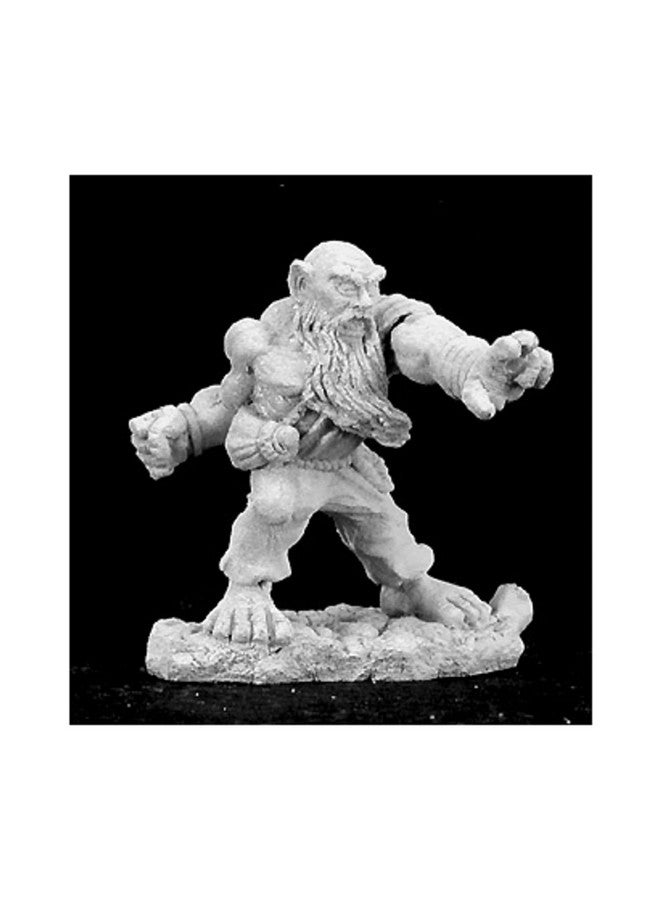 Reaper Miniatures Burl Oakfist, Dwarf Monk #03044 Dark Heaven Unpainted Metal