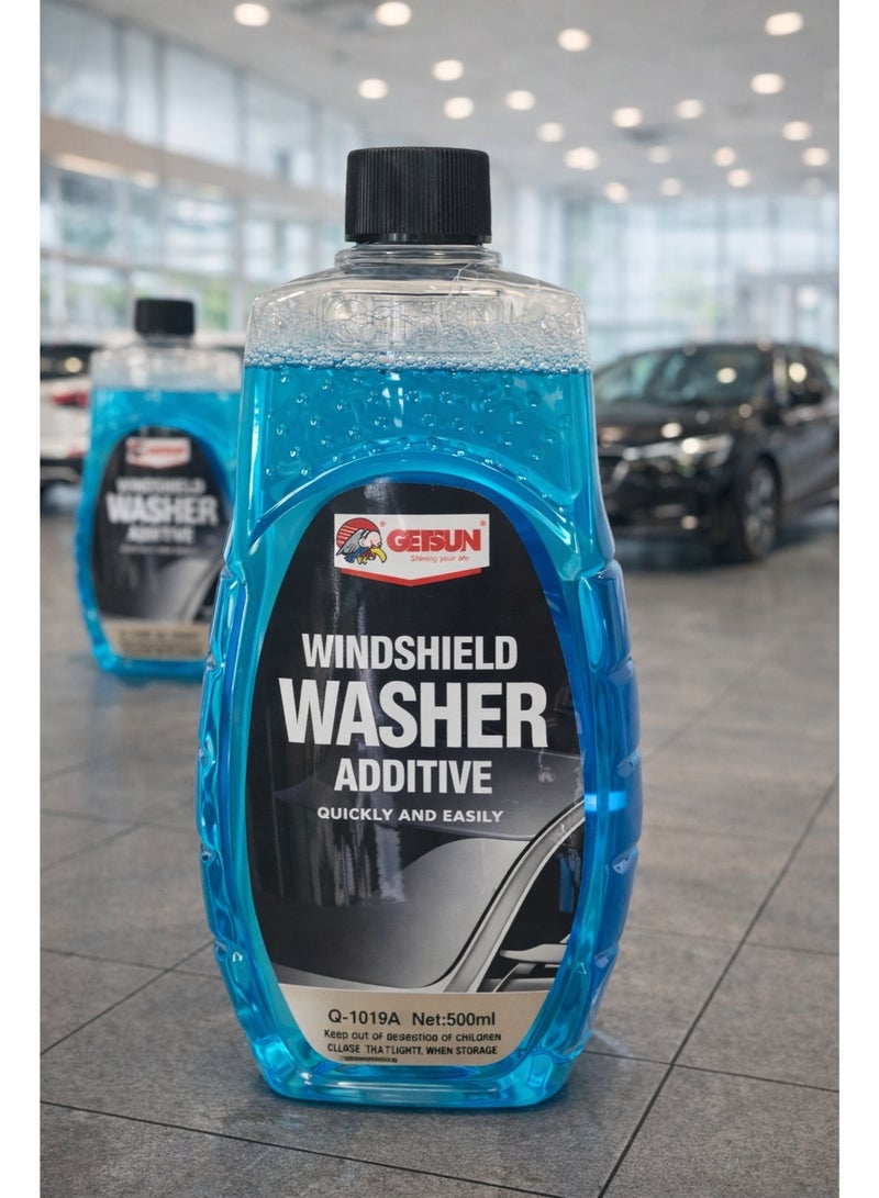 GETSUN Car Glass Cleaner Anti-Fog Agent 500ML – Windshield Washer Fluid Windscreen Cleaner G1019A - Image 1