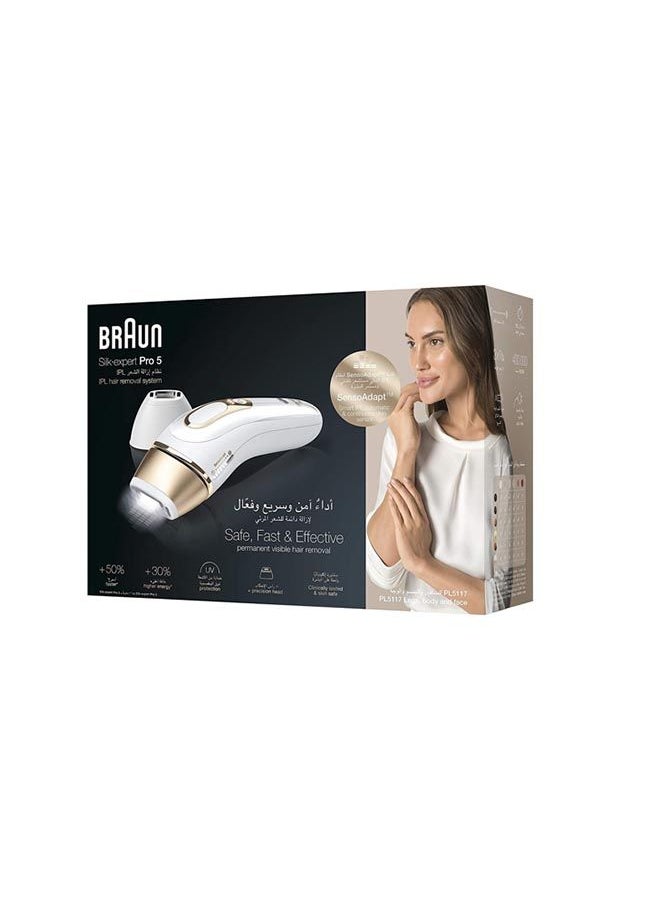 BRAUN Silk Expert Pro 5 IPL Hair Removal System PL5117 UAE | Dubai