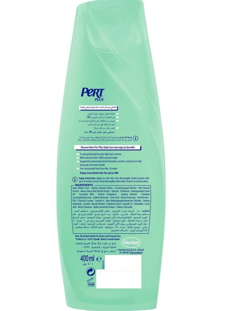 PERT PLUS Honey & Oatmeal Extracts Daily Care Shampoo 400 ML - Image 2