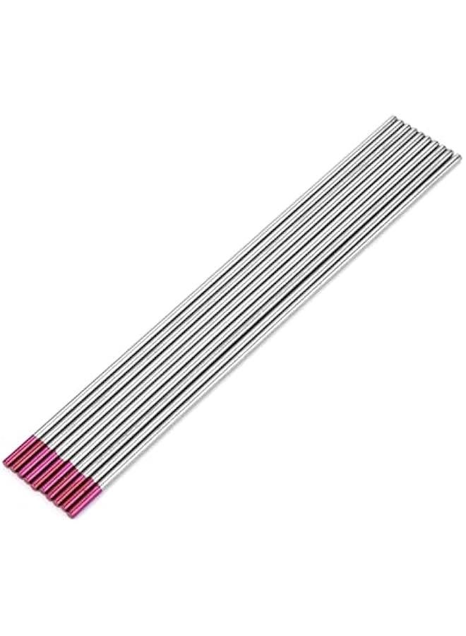 10-Pack E3 Tungsten Purple Tungsten Electrodes 3/32 Tungsten Purple Composite Tungsten Electrode Tig Welding Composite Tungsten Electrodes 2.4 * 150mm (WES Purple)  - Image 5