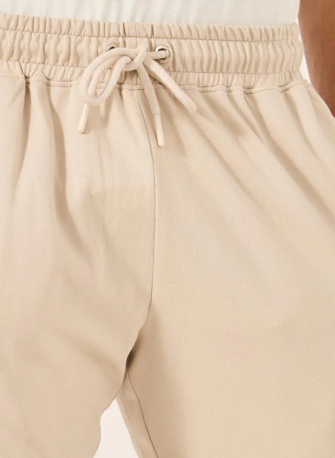 Styli Eco Earth Slim Terry Open Hem Jogger with Welt Pockets