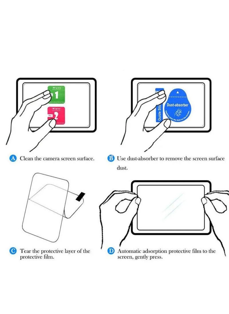 Generic - Hard Glass Protective Film For Fujifilm X100 VI Camera Display Screen Protector Cover Accessories (2pcs) - Image 1