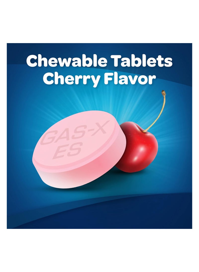 Gas-X Extra Strength Chewable Cherry Tablet for Fast Gas Relief,72 Count - Image 4