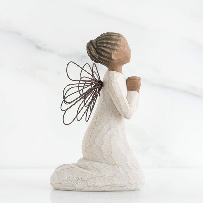 Willow Tree Angel of The Spirit, Sculpted Hand-Painted Figure - Image 4