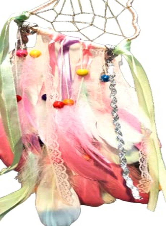 MSGH Dream Catcher ~ Unicorn Wall Hanging ~ Handmade Hangings for Positivity (Can be Used as Home Décor Accents, Wall Hangings, Meditation Room, Yoga Temple, Windchime) - Image 5