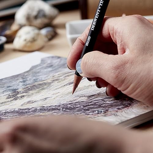 Derwent Tinted Charcoal Drawing Pencils Blister, Watersoluble Pencils, Ideal for Smuding and Blending, Professional Quality - 2301691 (Set of 24) - Image 5