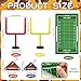 XIPEGPA 30 PCS Colors Mini Flick Football Games Mini Table Top Sports Games with Foam Footballs Goal Post and Cards Finger Toys Office Indoor Football Sports Party Favors Office Desk Toys Red Yellow - Image 4