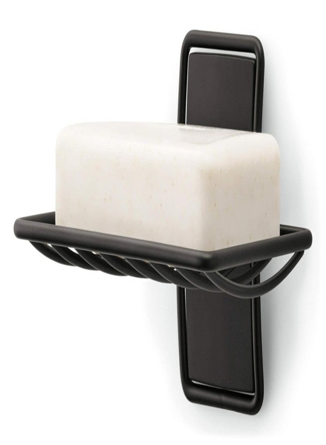 Command Soap Dish, Matte Black, 1 Holder, 2 Strips - Image 3