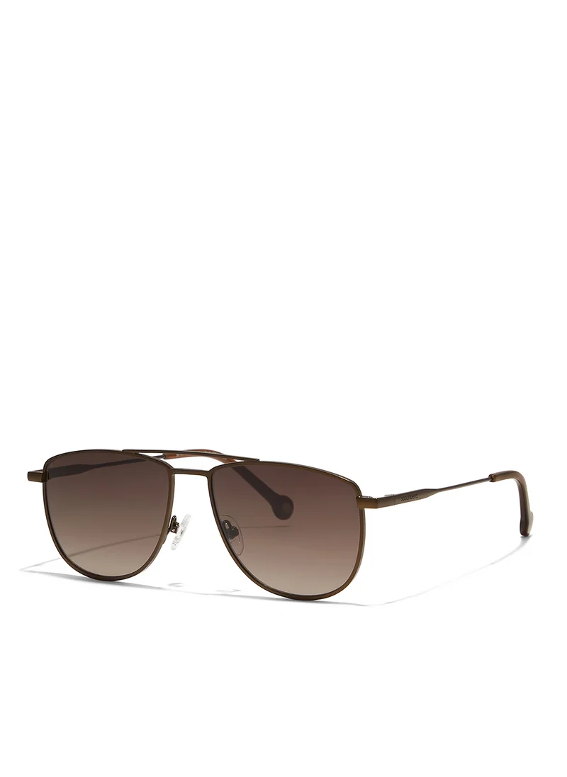 30 سندايز 30Sundays ROVA,Men Sunglasses, Aviator Sunglasses, UV Protection: UV400 (Brown,Brown)