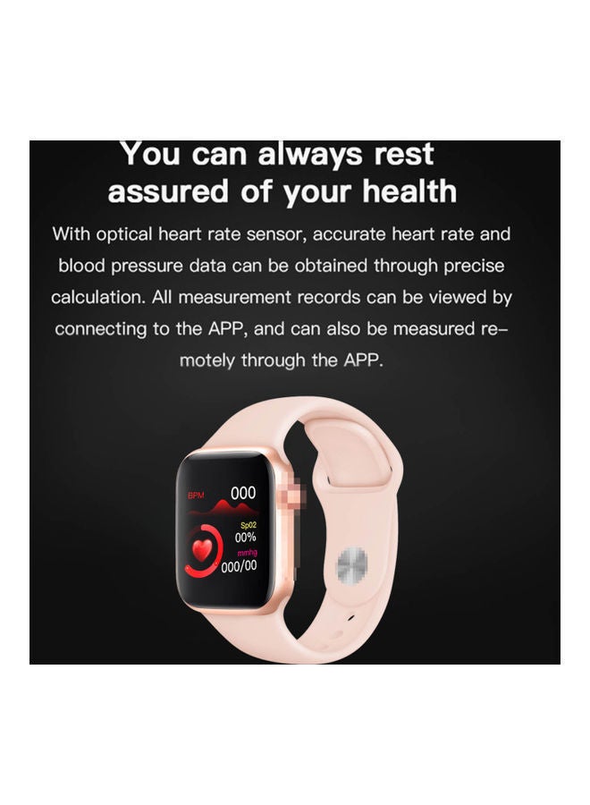 NIBEMINENT Full Touch Smartwatch White - Image 2