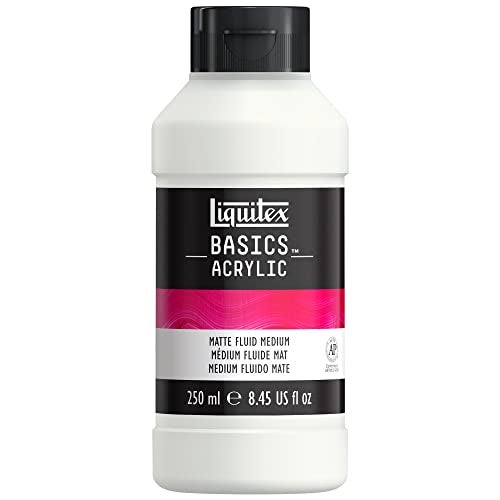 Liquitex BASICS Matte Fluid Medium, 250ml, 8.4-oz - Image 3