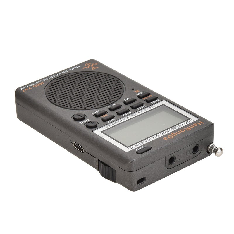 New 747 Portable Full-Band Digital Display Radio For Off-Road Enthusiasts Vhf/Uhf Very High Frequency Receiver - Image 4