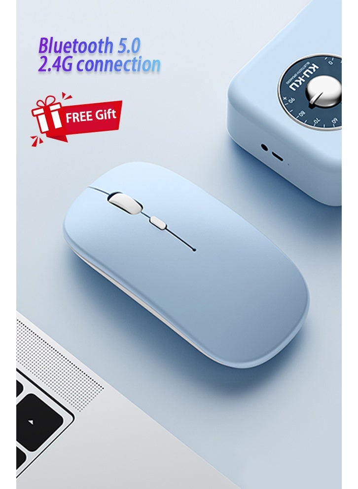 Keyboard Case For Honor Pad X9 11.5 Inch, Case With Detachable Bluetooth Keyboard, Honor Tablet Cover With Built-In Pen Slot / Anti-Fall / Shockproof / Smart Wake And Sleep, Keyboard Cover AED 49 Gift Set Screen Protector - Sky Blue - Image 4