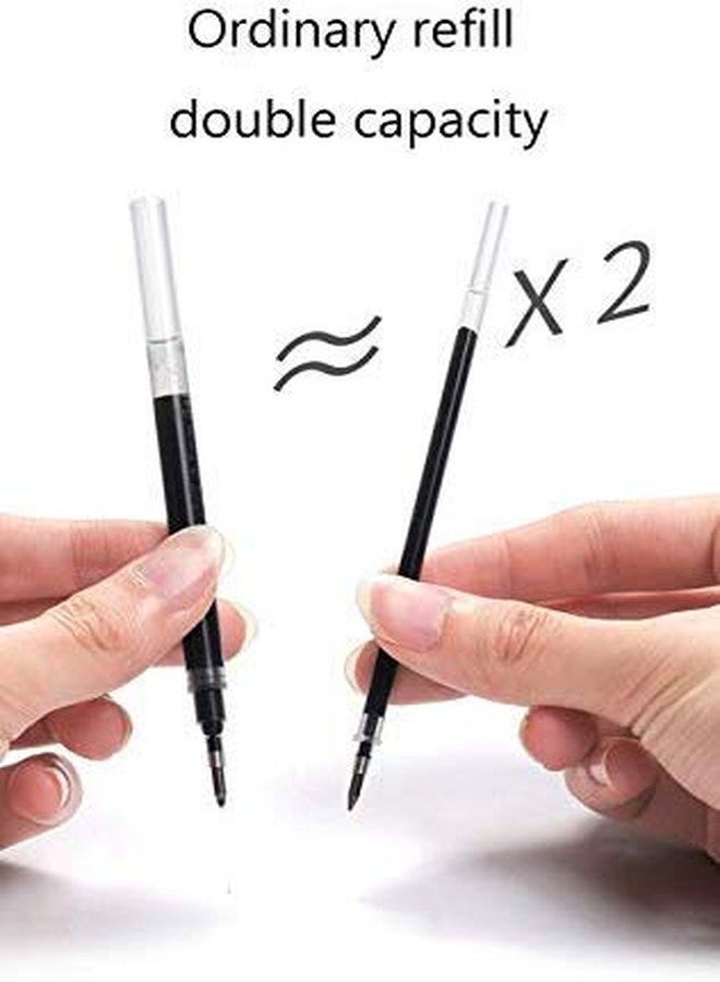 PETALUMA Baoke 1.0mm Smooth Black Gel ink Pens set of 3 + Free 3pcs 1.0mm Black refills & 1Pcs Black Permanent Marker Combo pack of 7 - Image 3