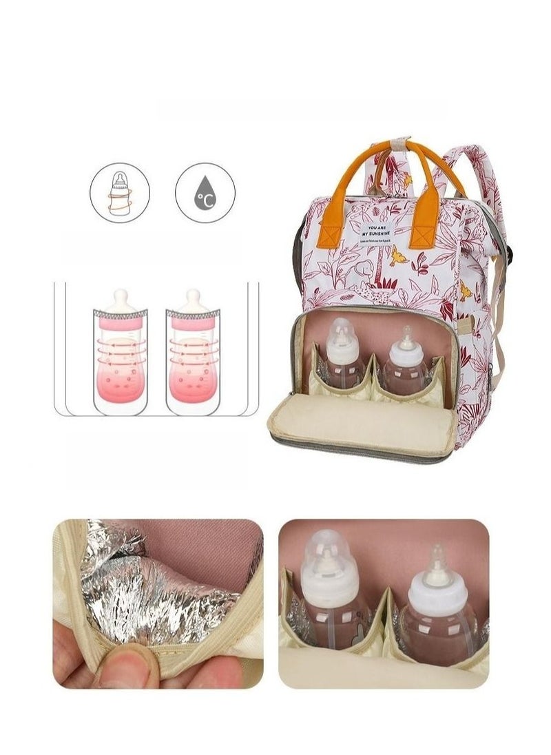 MIXDE - Large Capacity Comfortable and Convenient Mommy Backpack - Image 1