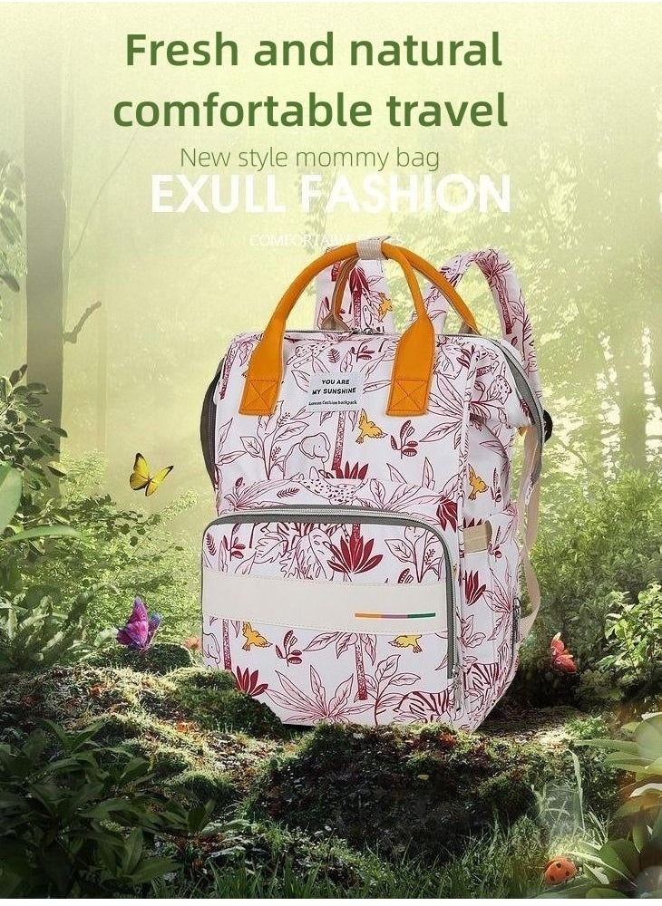 MIXDE - Large Capacity Comfortable and Convenient Mommy Backpack - Image 1