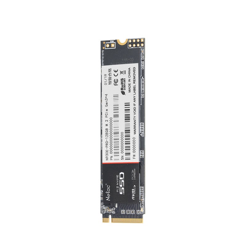 نيتاك محرك أقراص صلبة N930E برو M.2 2280 NVMe PCIe 3D MLC/TLC ناند فلاش 128 GB - Image 4