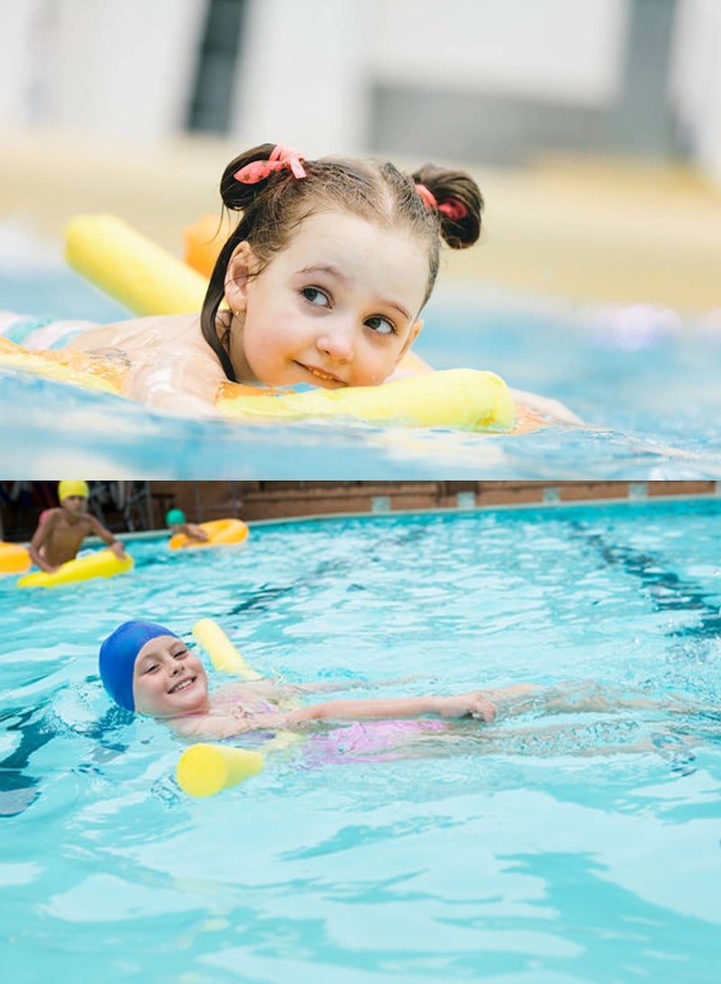 Wave Swimming Noodle Swim Pool Noodle, Water Float Aid Noodles Foam Float, Suitable for Children and Adult, Kids Floatation Device Flexible Strong Noodle Swim Support, Solid Foam Swimming Stick - Image 4