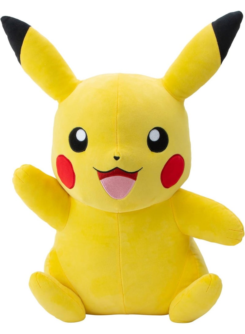 REZZOSS Pikachu Plush Toy 20-Inch Giant Pokémon Soft Stuffed Animal, Cute Fluffy Pikachu Plushie Doll for Kids Boys Girls, Big Plush Gift for Pokémon Lovers & Collectors - Image 1