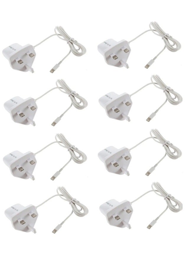 Yingde Pack Of 8 Charger With USB Cable For IPhone and Ipad - Image 1