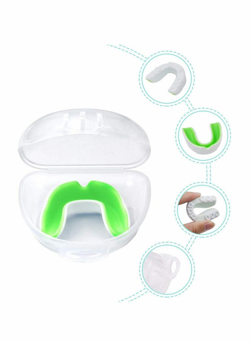 KASTWAVE 5 pcs Mouth Guard Athletic Mouth Guards Trimmable Mouthguard Kids Mouthguard for Boxing, MMA, Rugby, Muay Thai, Hockey, Judo, Karate Martial Arts and All Contact Sports  - Image 2