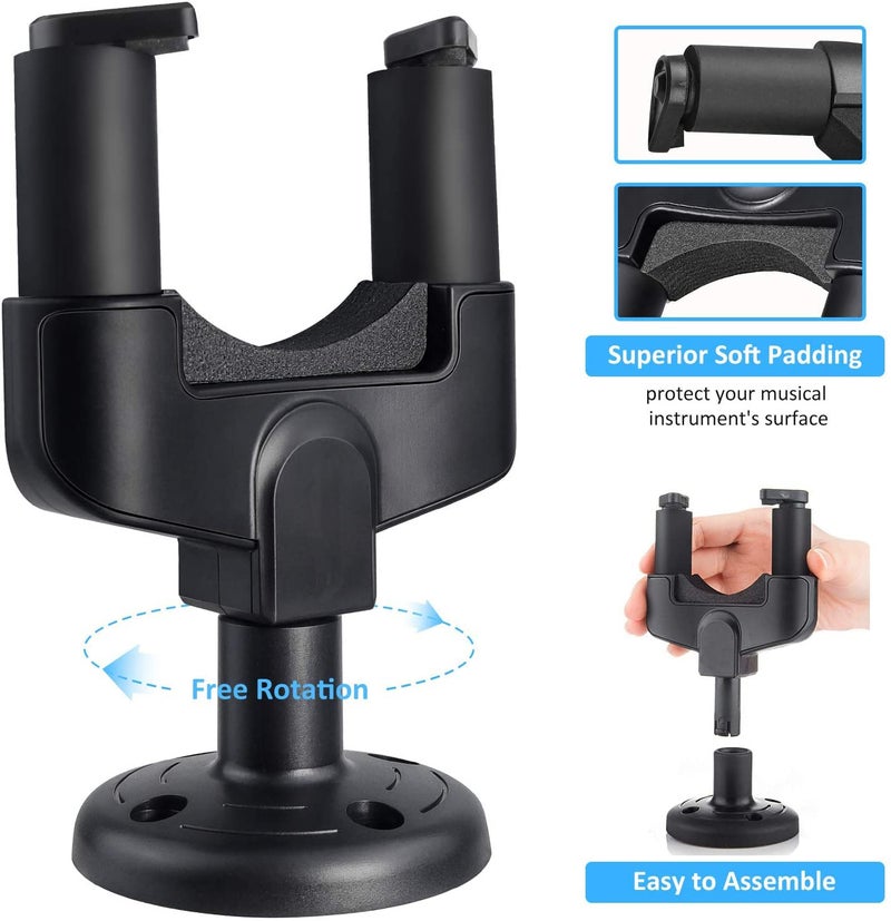 FESTRA R502, Guitar Wall Mount Hanger, Guitar Hanger Wall Hook Holder Stand for Bass Electric Acoustic Guitar, Ukulele - Image 3