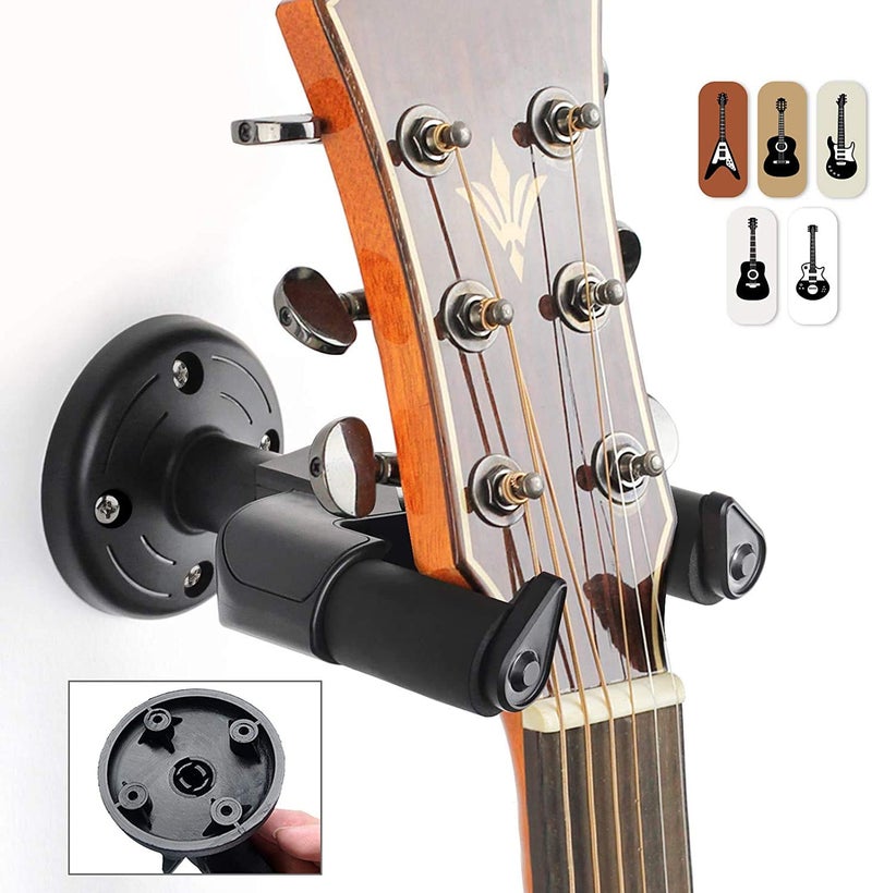 FESTRA R502, Guitar Wall Mount Hanger, Guitar Hanger Wall Hook Holder Stand for Bass Electric Acoustic Guitar, Ukulele - Image 1