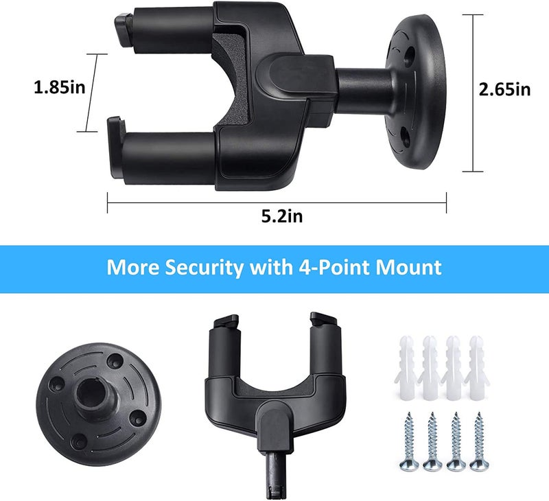 FESTRA R502, Guitar Wall Mount Hanger, Guitar Hanger Wall Hook Holder Stand for Bass Electric Acoustic Guitar, Ukulele - Image 5