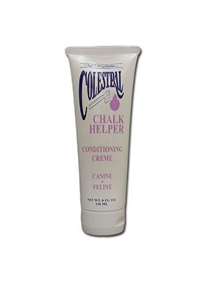 Chris Christensen - Chris Christensen Colestral Chalk Helper Conditioning Crème for Dogs Beards, Cheeks, and Chest, Groom Like a Professional, Restores Moisture, 8 oz Tube - Image 1
