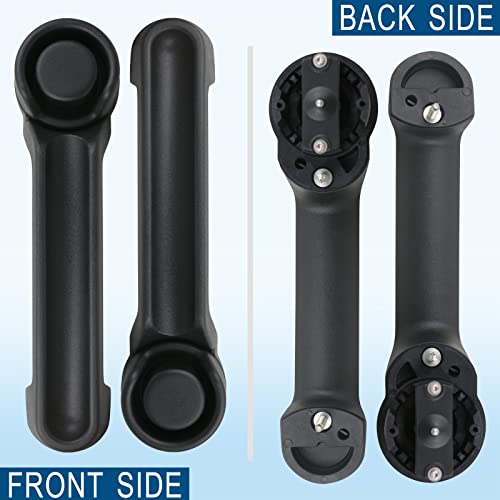 APPERFiT Exterior Door Handle 4pcs Compatible with 2007-2017 Jeep Wrangler JK, 2008-2012 Jeep Liberty, 2007-2011 Dodge Nitro Replaces 4589164AI 80614 - Image 2