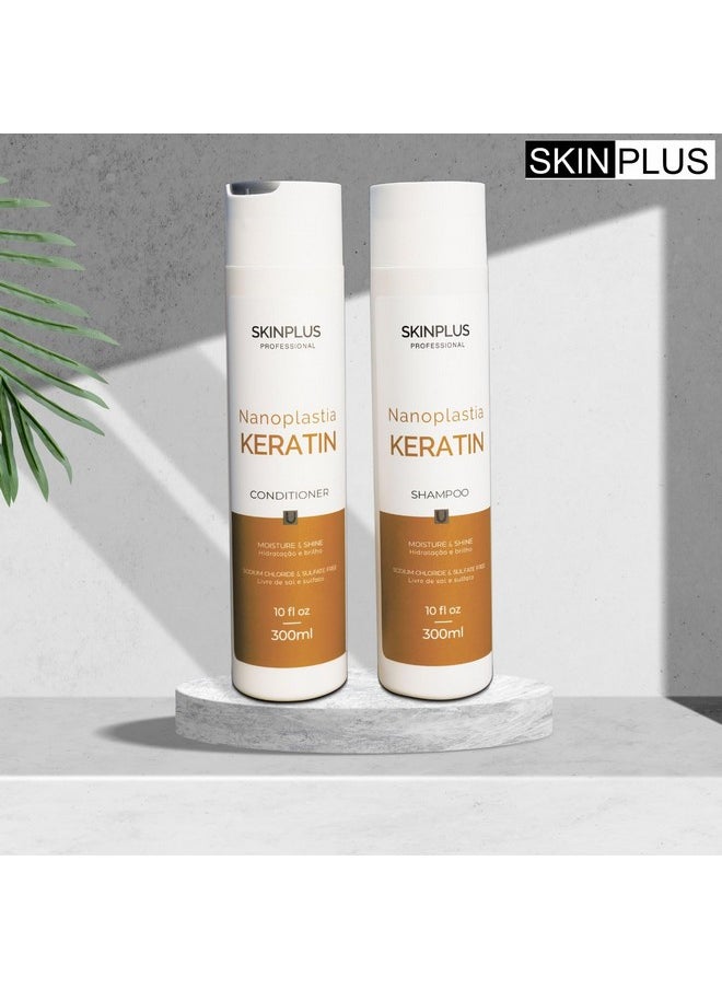 SKINPLUS SKINPLUS NANOPLASTIA KERATIN SHAMPOO 300ml.  - Image 3