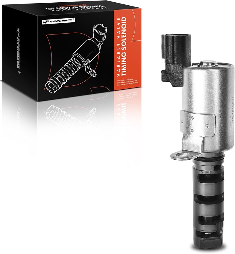 A-Premium Engine Variable Valve Timing (VVT) Solenoid Compatible with Toyota Corolla 2000-2008, Matrix 2003-2008, Celica 2000-2005 & Chevrolet Prizm & Pontiac Vibe, L4 1.8L, Replace# 1533022010 - Image 1