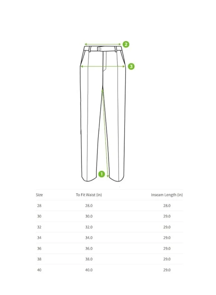 THE BEAR HOUSE Men's Classic Formal Trousers Stylish and Comfortable Dress Pants for Office Meetings, Business Travel, Professional Events, Corporate Settings, and Everyday Formal Wear