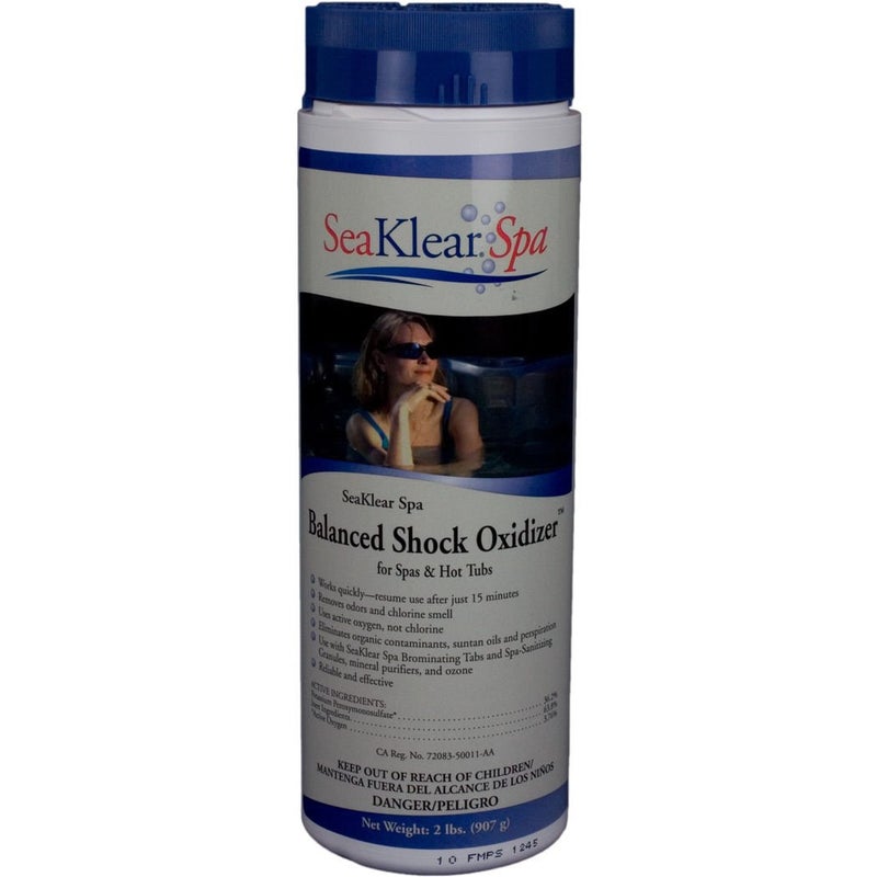 SeaKlear Spa Balanced Shock Oxidizer for Spas & Hot Tubs, 2 lb - Image 3