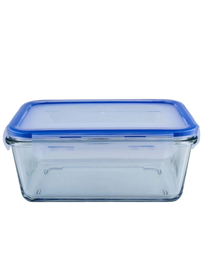 موندكس Mondex Glass Food Container with Lock Lid, 1000ml