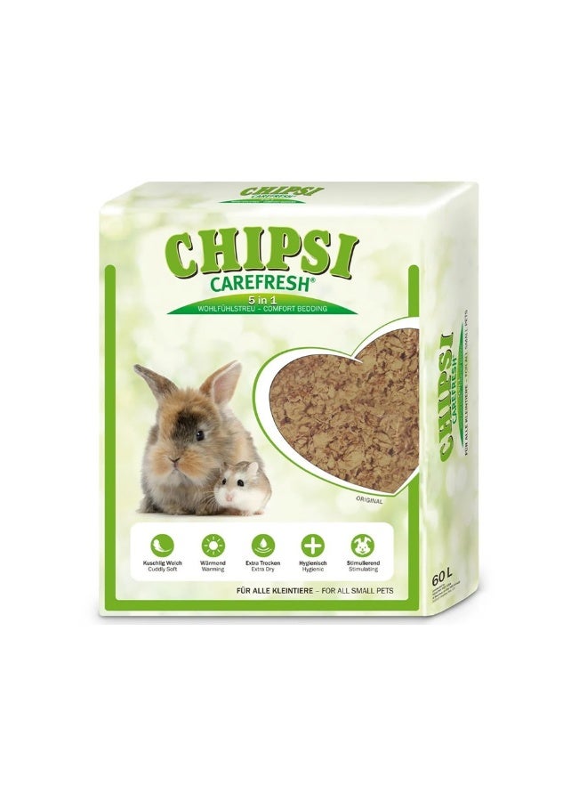 Chipsi Carefresh Natural Pet Small Animal Bedding - 60 L