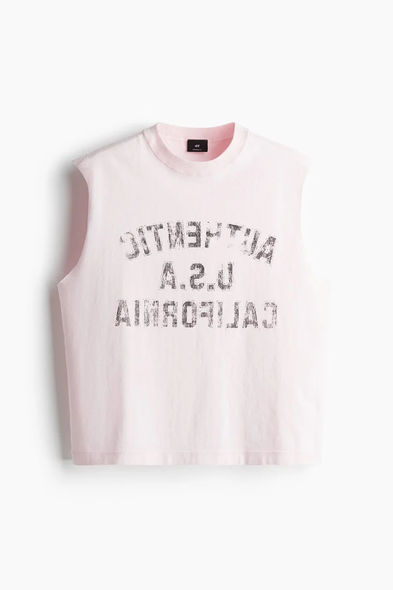 H&M  Oversized Fit Vest top for Men | Best Price UAE