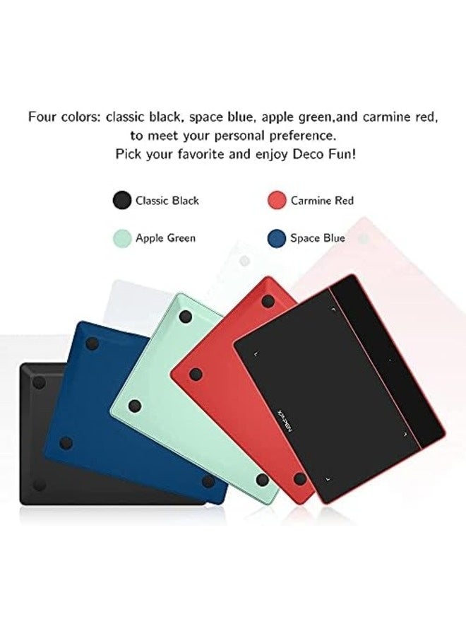 XP-PEN Deco Fun S Graphic Drawing Tablet – 6x4 Inches, 8192 Pressure Levels, Battery-Free Stylus  - Image 2