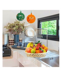 Y&D Fly Trap, Fruit Bug Ball Traps, 4 Pack Sticky Traps Hanging, for Indoors/Kitchen, Flexible Easy to Carry, Small Pumpkin Trap Home Against Pests Flies, Indoor/Plants  - Image 2