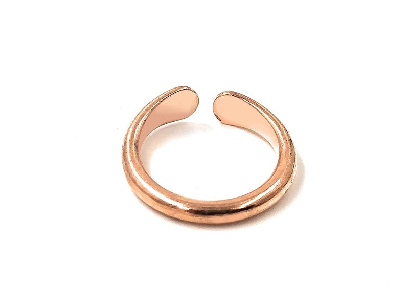 SHINDE EXPORTS Designing Pure Copper magnetic ring for men and women 8mm - Image 5